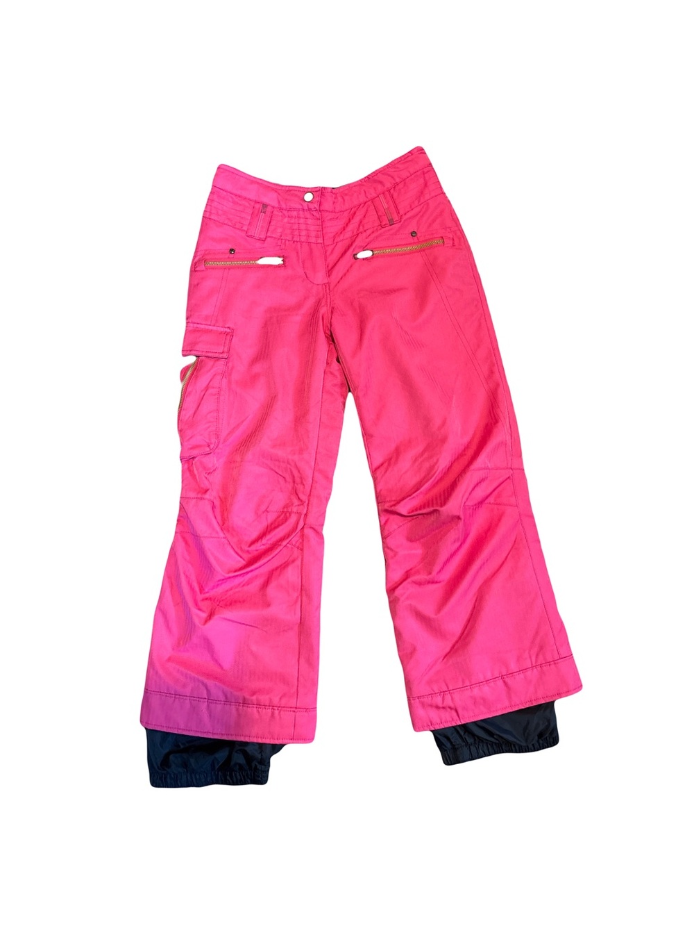 Obermeyer Twilight Pink Girls' Size 10 Juniors Insulated Snow Ski Pants Pockets